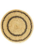 Load image into Gallery viewer, Makenge Root Wedding Baskets from Zambia - Black Rings