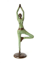 Load image into Gallery viewer, Burkina Bronze Yoga Dancer Pose Sculpture