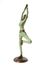 Load image into Gallery viewer, Burkina Bronze Yoga Dancer Pose Sculpture
