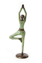 Load image into Gallery viewer, Burkina Bronze Yoga Dancer Pose Sculpture