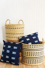 Load image into Gallery viewer, Malian Decorative Indigo Pillow
