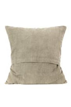 Load image into Gallery viewer, Gray Segou Squares Organic Cotton Pillow