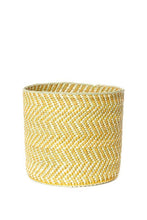 Load image into Gallery viewer, Yellow & Natural Maila Milulu Reed Baskets