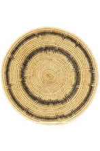 Load image into Gallery viewer, Makenge Root Wedding Baskets from Zambia - Black Rings
