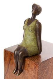 Seaside Sport Burkina Bronze Sculpture in Two Sizes