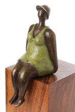 Load image into Gallery viewer, Seaside Sport Burkina Bronze Sculpture in Two Sizes
