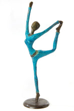 Load image into Gallery viewer, Burkina Bronze Yoga Tree Pose Sculpture
