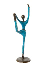 Load image into Gallery viewer, Burkina Bronze Yoga Tree Pose Sculpture
