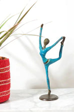 Load image into Gallery viewer, Burkina Bronze Yoga Tree Pose Sculpture
